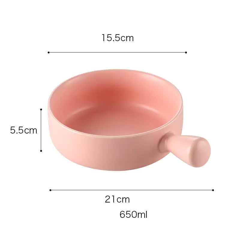 Nordic Style Round Baking Pan for Stylish Baking