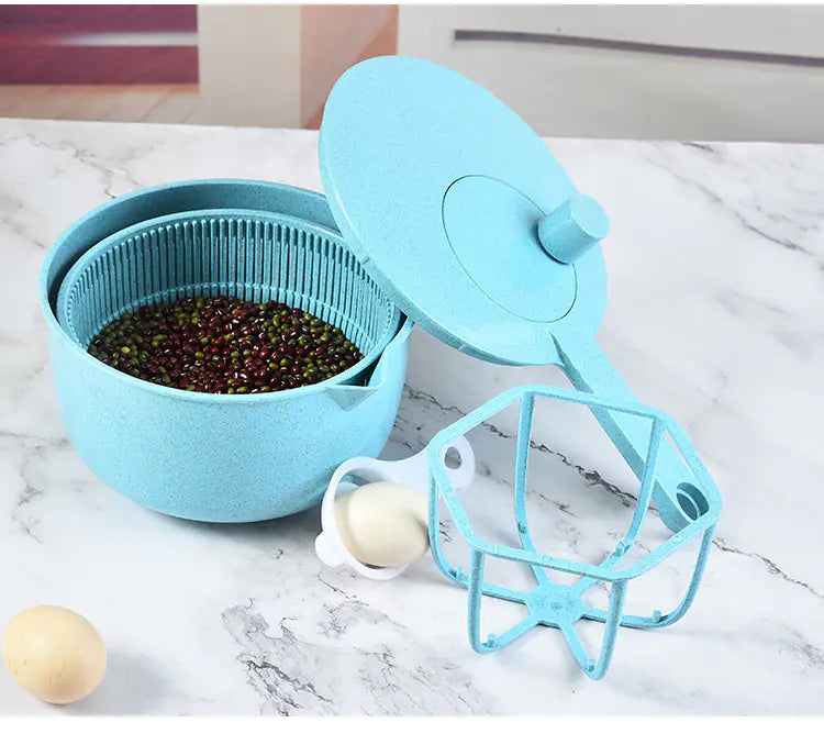 Vegetable Spinner and Fruit Salad Blender Combo